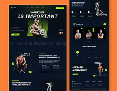 Fitness & Diet landing page | AI Fitness Assistant