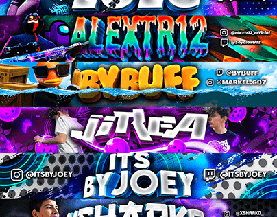 BANNERS PARA YOUTUBE