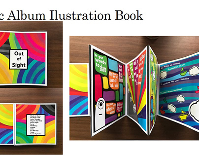 Muic Album Ilustration Book
