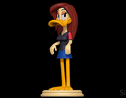 Tina Russo - The Looney Tunes Show 3D print model