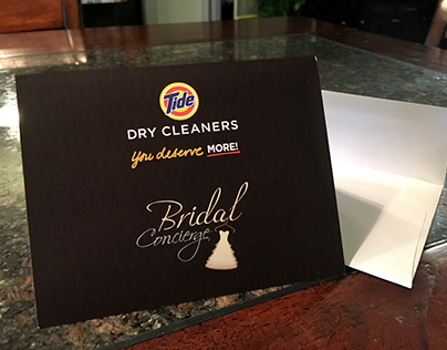 Tide Dry Cleaners Bridal Concierge Invitation