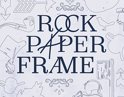 Rock Paper Frame | Curatorial Design