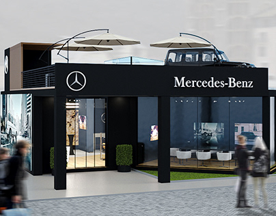 Pop-Up store Mercedes-Benz