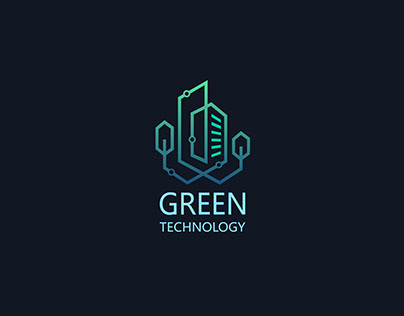 Modern Logo Design - Green Technology Company
