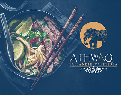 ATHWAQ Restaurant Brand Identity