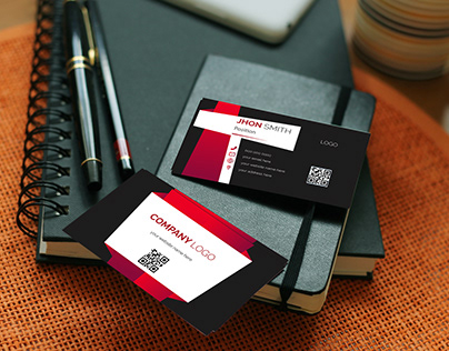 Corporate & Restaurant Manager Business Card Design