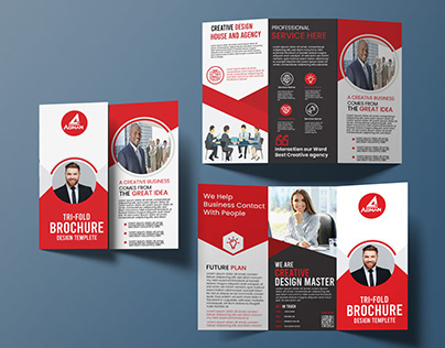 Tri-fold brochure and bi-fold brochure design
