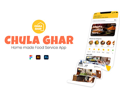 Chula Ghar (Home made food Service App)