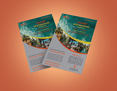 TRAVEL AGENCY FLYER TEMPLATE