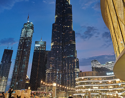 Burj Khalifa Night view