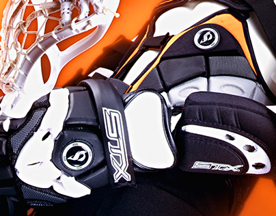 STX Lacrosse Player's Protective Safety Gear