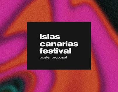 Islas Canarias Festival - Poster Proposal