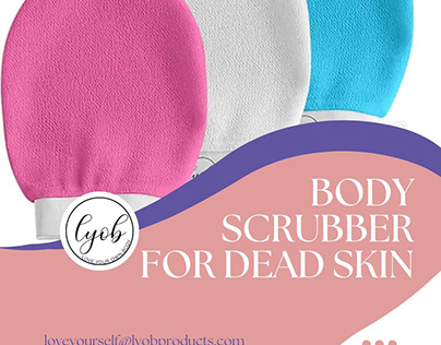 Body Scrubber for Dead Skin