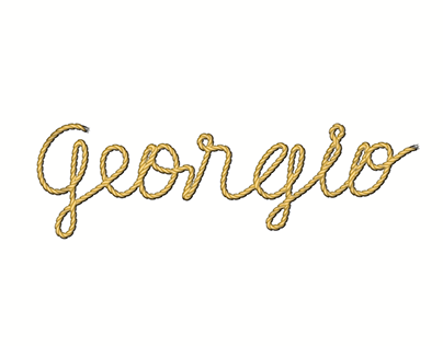Typographie Georgio