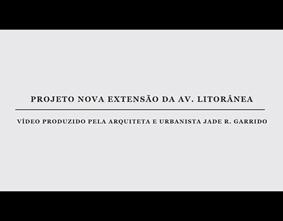 Projeto Nova Extensão da Av. Litorânea