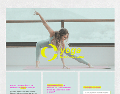 Yoga Crew - Aplicação de Identidade Visual