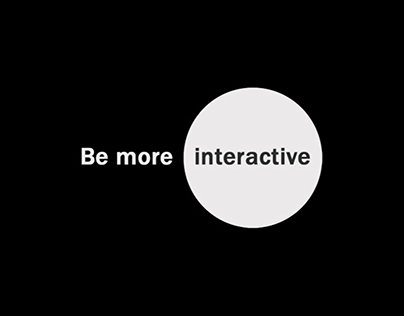 Be More Interactive | DVD Intro