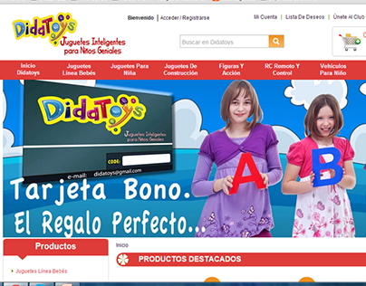 Didatoys ecommerce by ProDig in 40%