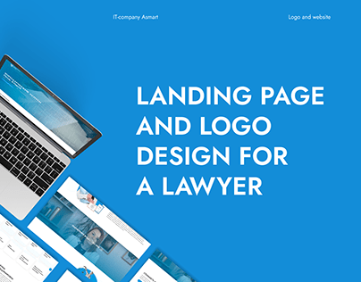 Landing page for a lawyer