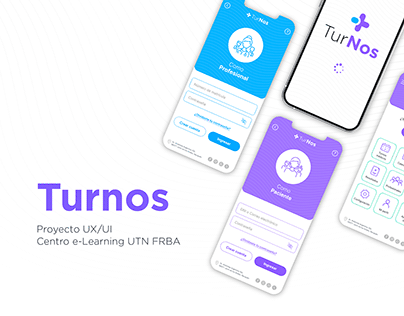 Aplicación móvil: TurNos - Diseño UX/UI