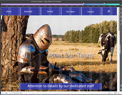 Getting Medieval Tour Agency - responsive site example