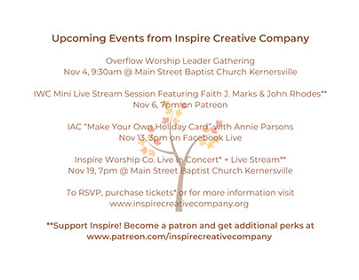 Inspire Creative Company Newsletters