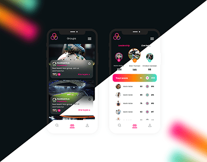 Football App Concept UX/UI Design
