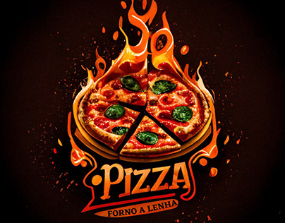 Logo - Pizza Forno a Lenha