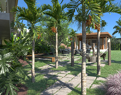 Tropical Modernity: A Lush Residential Retreat