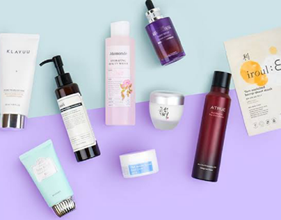 Korean cosmetics for skincare