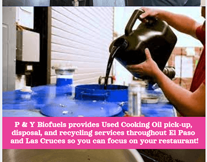 Used Cooking Oil Recycling At P & Y Biofuels