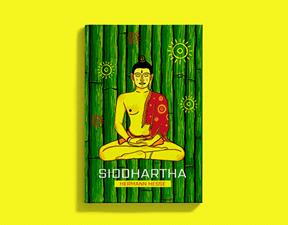 SIDDHARTHA - Book cover illustration
