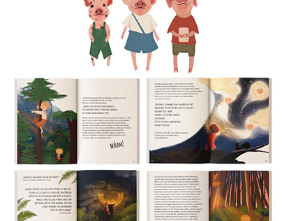 Ilustrace dětské knihy