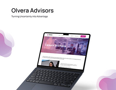 Olvera Advisors UI/UX Design
