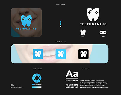 Teeth Gaming Logo Design