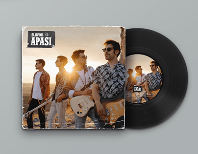 BluVinil - Apaši | Album Cover Design