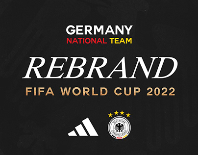 Germany Football Team Rebrand Concept (FIFA WC 2022)