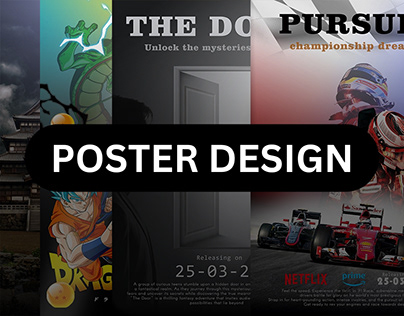 Poster design (movie/frame/banner/photo)