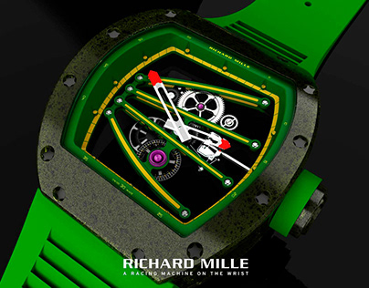 richard mille RM59-01 3D model