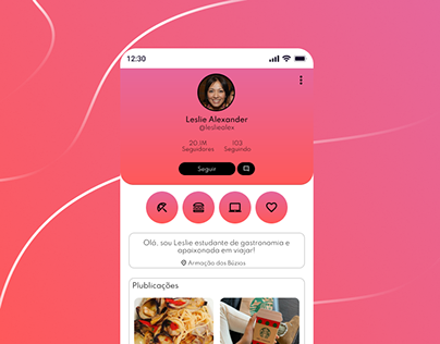 6 Daily UI - User Profile - Social Network