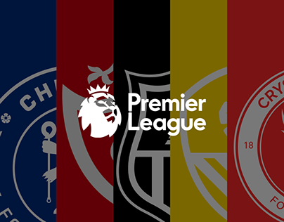 Premiere League Teams Logo Redesign