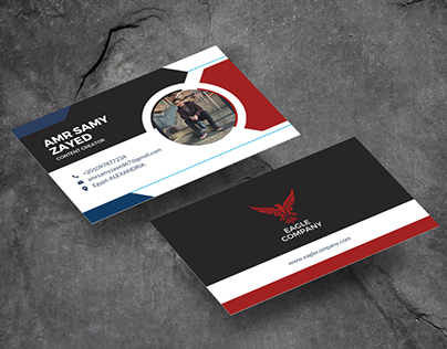 business card 2 sides