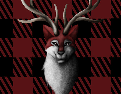 The Red Horned Wolf