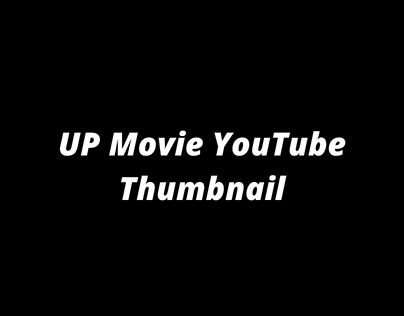 UP Movie Youtube Thumbnail.
