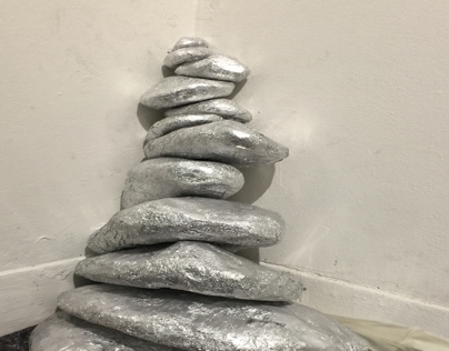 Stone tower (Aluminum Foil)