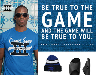 Connect Game Apparel Social media Ad Be True