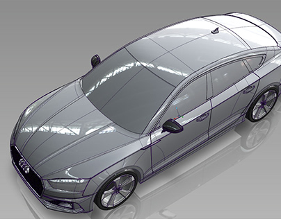 Audi-A5-Alias Modeling