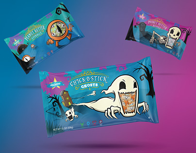Atkinson's Candy - Halloween Packaging & Illustration