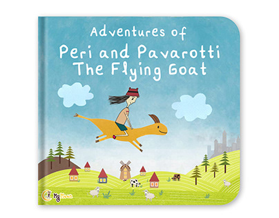 Peri and Pavarotti The Flying Goat - Interactive Book