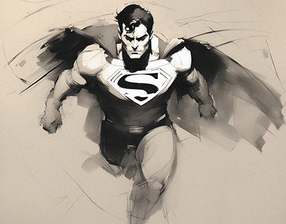 Superman sketch 24.3